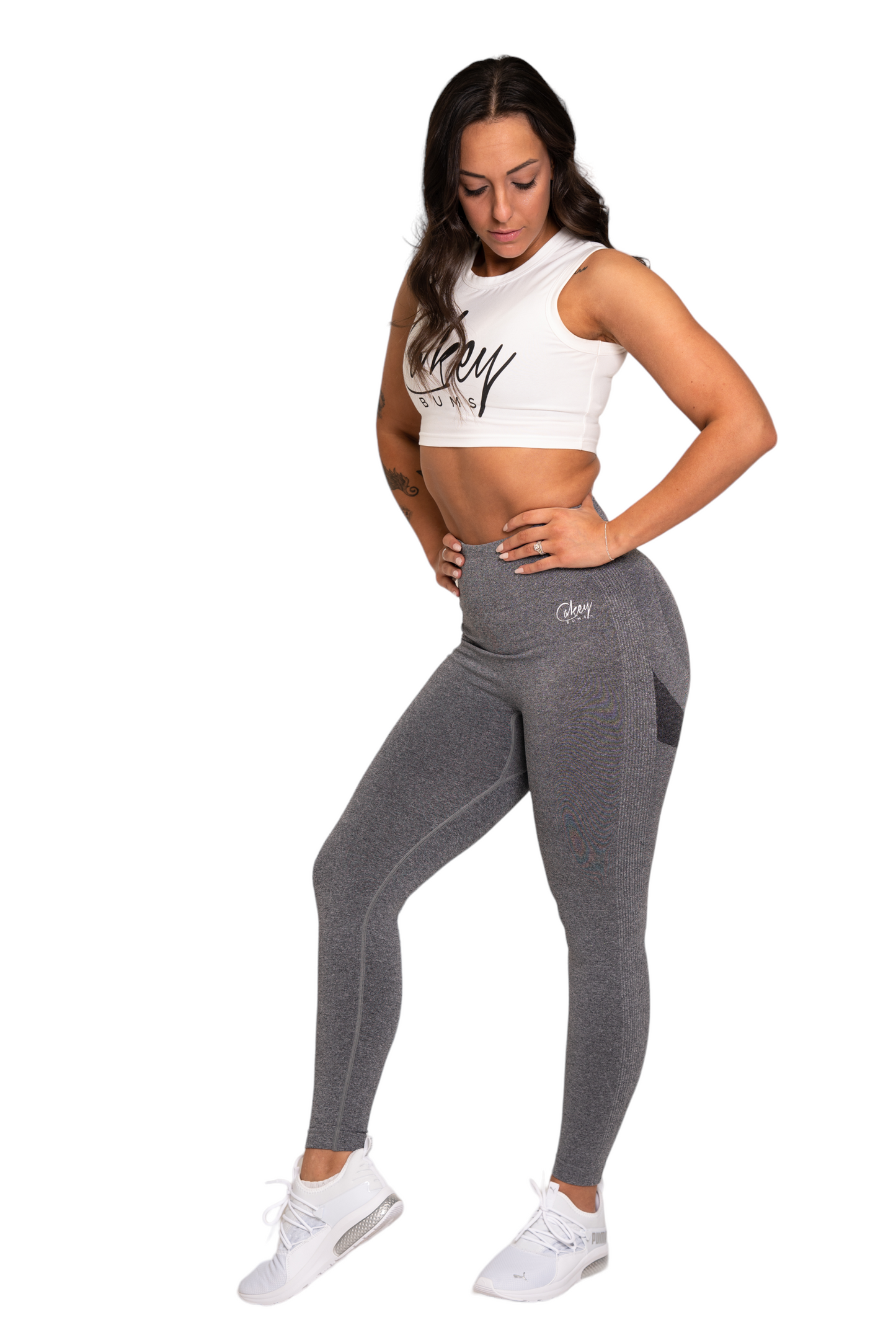 Gray ICING Leggings