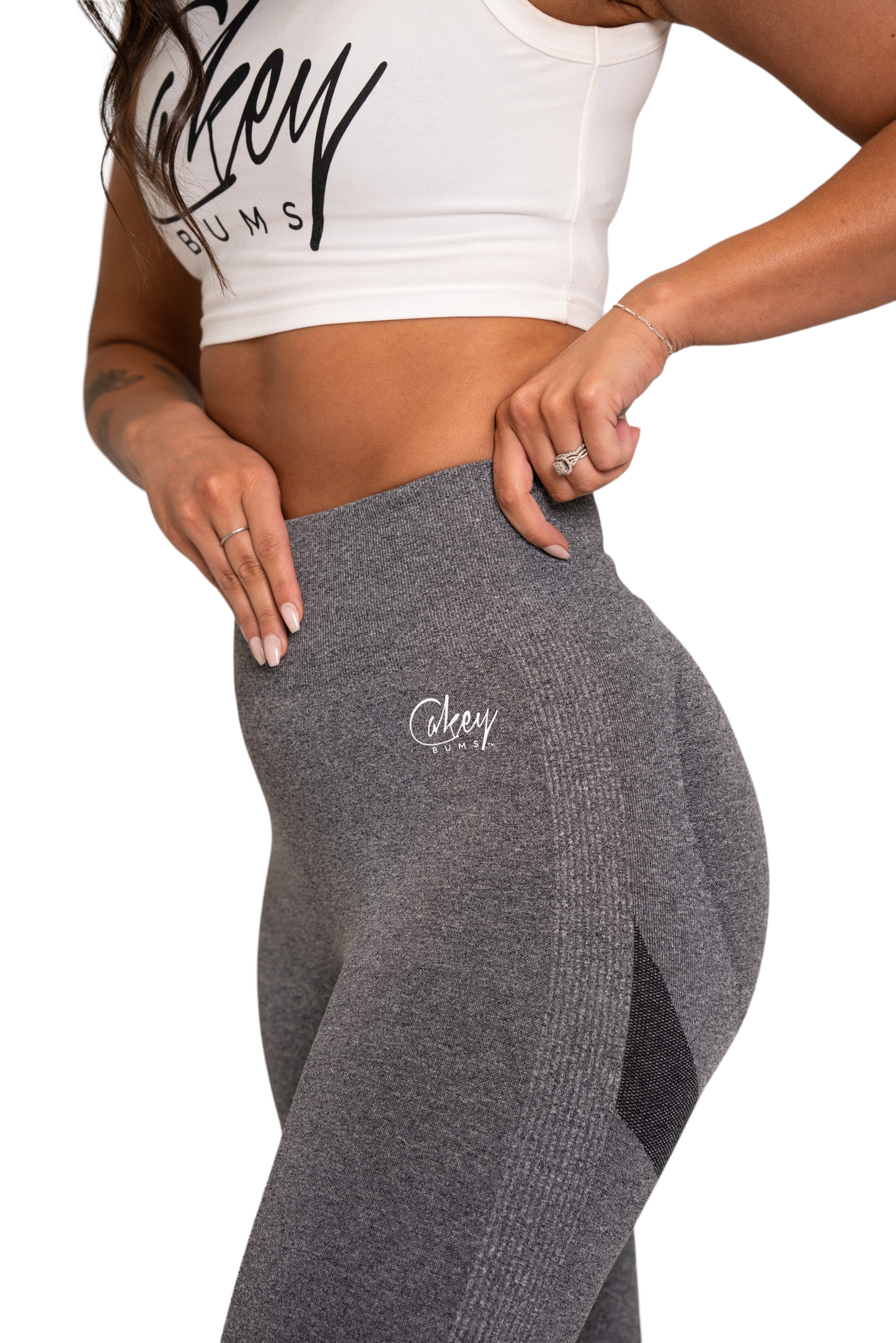 Gray ICING Leggings